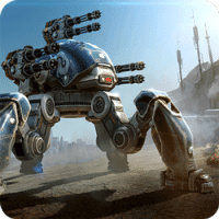 دانلود نسخه کامل اکشن نبرد ربات ها دیتا و مود Walking War Robots