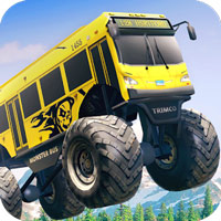 نسخه کامل و آخر Crazy Monster Bus Stunt Race برای اندروید